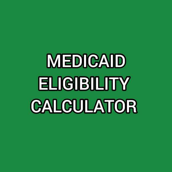 Medicaid Eligibility Calculator